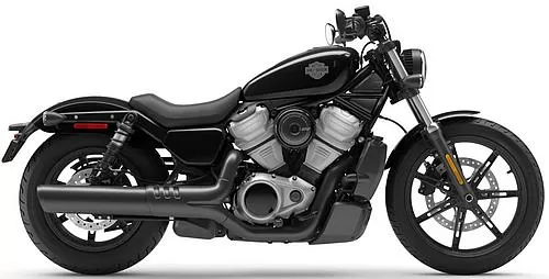 Foto de perfil del RH 975 Nightster 2023 en color rojo.