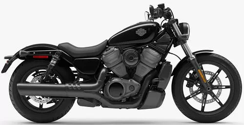Foto de perfil del RH 975 Nightster 2024 en color negro.