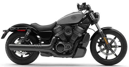 Foto de perfil del RH 975 Nightster 2026 en color gris.