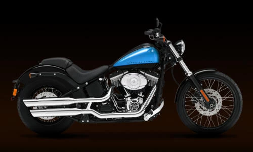 Foto de perfil del 1584 SOFTAIL BLACKLINE FXS 2011 en color indefinido.