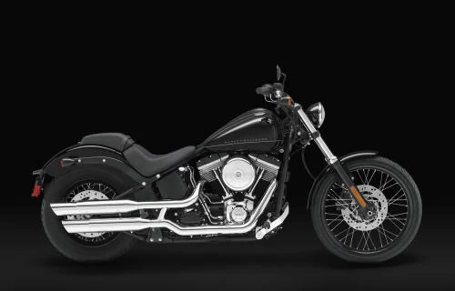 Foto de perfil del 1584 SOFTAIL BLACKLINE FXS 2012 en color indefinido.