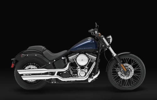 Foto de perfil del 1584 SOFTAIL BLACKLINE FXS 2012 en color indefinido.