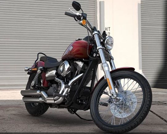 Foto de perfil del 1690 DYNA WIDE GLIDE FXDWG 2016 en color indefinido.