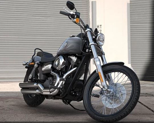 Foto de perfil del 1690 DYNA WIDE GLIDE FXDWG 2016 en color indefinido.