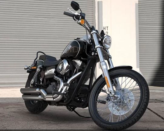 Foto de perfil del 1690 DYNA WIDE GLIDE FXDWG 2016 en color indefinido.