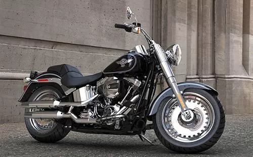 Foto de perfil del 1690 SOFTAIL FAT BOY FLSTF 2017 en color indefinido.