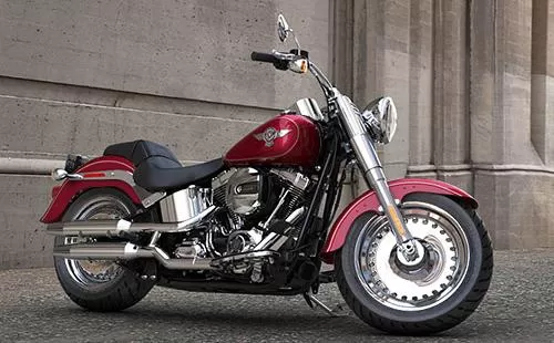 Foto de perfil del 1690 SOFTAIL FAT BOY FLSTF 2017 en color indefinido.