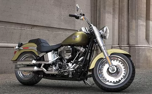 Foto de perfil del 1690 SOFTAIL FAT BOY FLSTF 2017 en color indefinido.