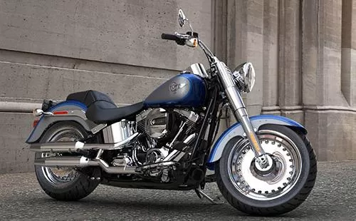 Foto de perfil del 1690 SOFTAIL FAT BOY FLSTF 2017 en color indefinido.
