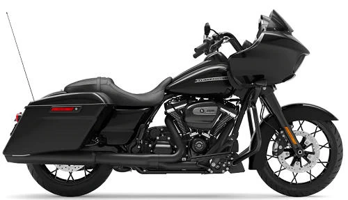 Foto de perfil del 1870 Road Glide Special FLTRXS 2020 en color indefinido.