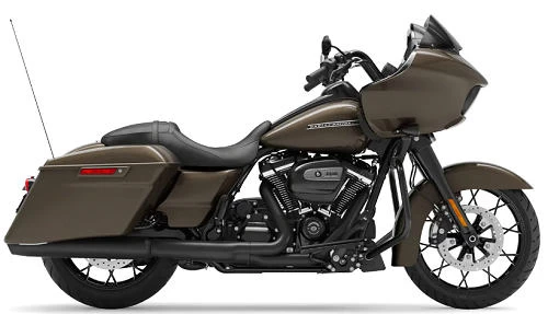 Foto de perfil del 1870 Road Glide Special FLTRXS 2020 en color indefinido.