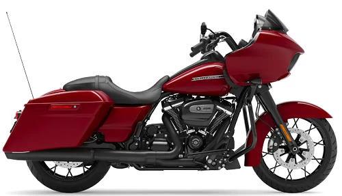 Foto de perfil del 1870 Road Glide Special FLTRXS 2020 en color indefinido.