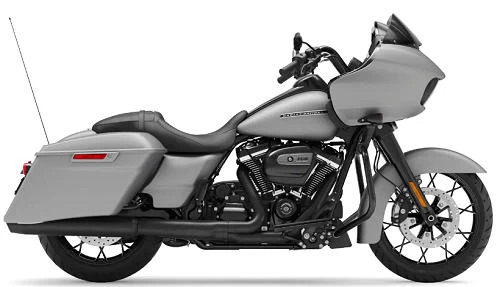 Foto de perfil del 1870 Road Glide Special FLTRXS 2020 en color indefinido.