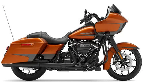 Foto de perfil del 1870 Road Glide Special FLTRXS 2020 en color indefinido.