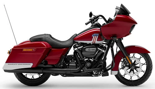 Foto de perfil del 1870 Road Glide Special FLTRXS 2020 en color indefinido.