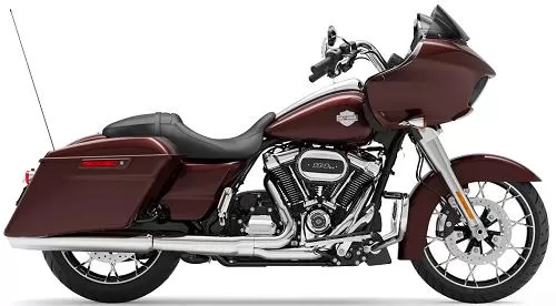 Foto de perfil del 1870 Road Glide Special FLTRXS 2021 en color indefinido.