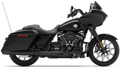 Foto de perfil del 1870 Road Glide Special FLTRXS 2021 en color indefinido.