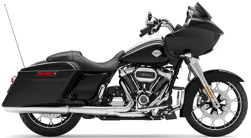 Foto de perfil del 1870 Road Glide Special FLTRXS 2021 en color indefinido.