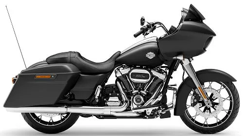 Foto de perfil del 1870 Road Glide Special FLTRXS 2022 en color indefinido.