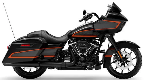 Foto de perfil del 1870 Road Glide Special FLTRXS 2022 en color indefinido.