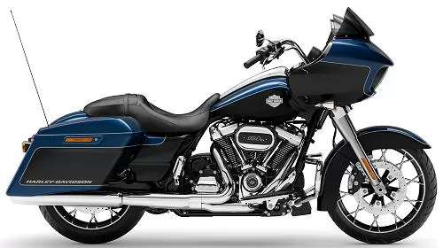 Foto de perfil del 1870 Road Glide Special FLTRXS 2022 en color indefinido.