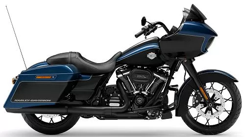 Foto de perfil del 1870 Road Glide Special FLTRXS 2022 en color indefinido.
