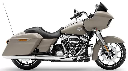 Foto de perfil del 1870 Road Glide Special FLTRXS 2022 en color indefinido.
