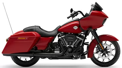 Foto de perfil del 1870 Road Glide Special FLTRXS 2022 en color indefinido.