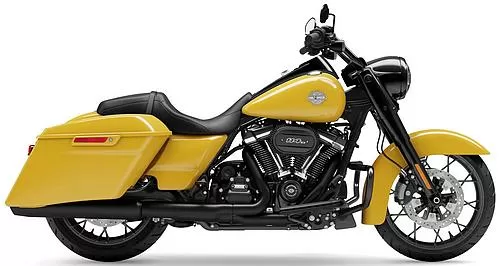 Profile photo of 1870 Road King Special FLHRXS 2023 in color yellow.