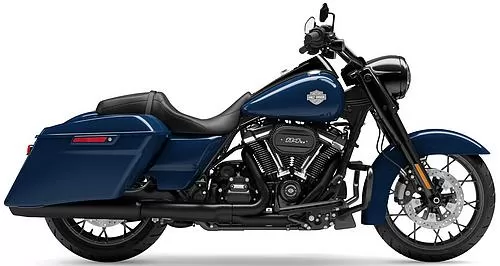 Profile photo of 1870 Road King Special FLHRXS 2023 in color blue.