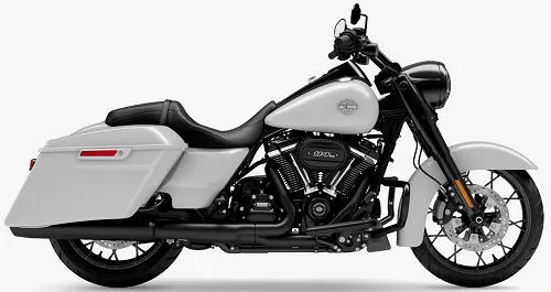 Profile photo of 1870 Road King Special FLHRXS 2024 in color white.