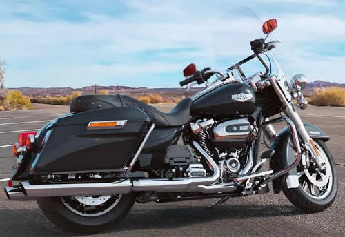 Foto de perfil del 1745 ROAD KING FLHR 2019 en color indefinido.