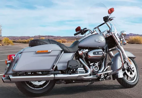 Foto de perfil del 1745 ROAD KING FLHR 2019 en color indefinido.