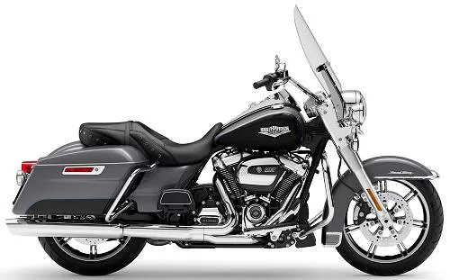 Foto de perfil del 1745 Road King FLHR 2022 en color indefinido.
