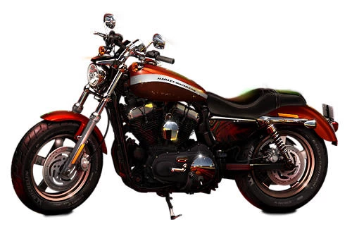 Foto de perfil del XL Sportster 1200 Custom CA 2013 en color indefinido.
