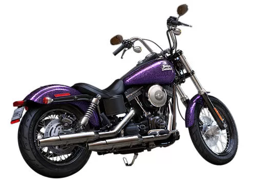 Foto de perfil del 1690 DYNA STREET BOB FXDB 2014 en color indefinido.