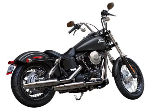 Foto de perfil del 1690 DYNA STREET BOB FXDB 2014 en color indefinido.