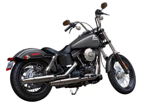 Foto de perfil del 1690 DYNA STREET BOB FXDB 2014 en color indefinido.