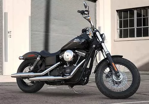 Foto de perfil del 1690 DYNA STREET BOB FXDB 2017 en color indefinido.