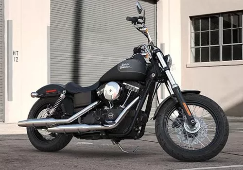 Foto de perfil del 1690 DYNA STREET BOB FXDB 2017 en color indefinido.