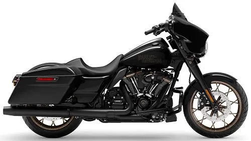 Foto de perfil del 1920 Street Glide ST  FLHXST 2022 en color indefinido.