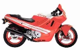 Motorcycle Honda CBR 600 F 1988