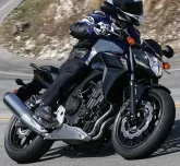 Motorcycle Honda CB 500 F 2015