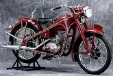 Motorcycle Honda Dream type D 1949