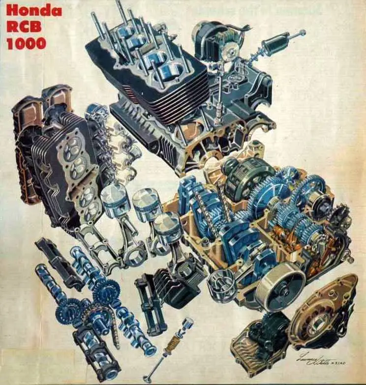 Honda 1000 RCB 1976 - 6