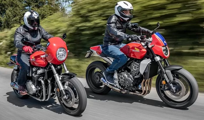 La Honda CB 1100 RS 5Four 2019 et la Honda CB 1000 R 5Four 2021