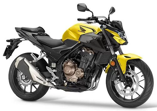 Foto de perfil del CB 500 F 2021 en color indefinido.