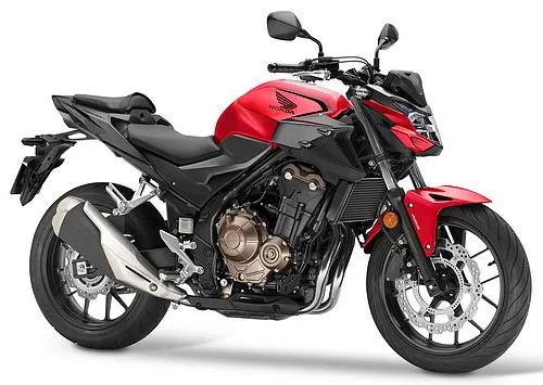 Foto de perfil del CB 500 F 2021 en color indefinido.
