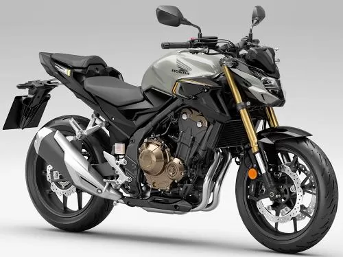 Profile photo of CB 500 F 2023 in color grey.