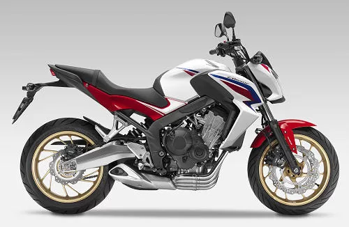 Photo de profil de la CB 650 F 2014 en couleur non défini